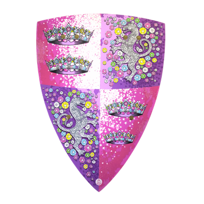 25201LT - Princess Shield, Crystal Princess- Shield - Princess - EVA FOAM GIRLS