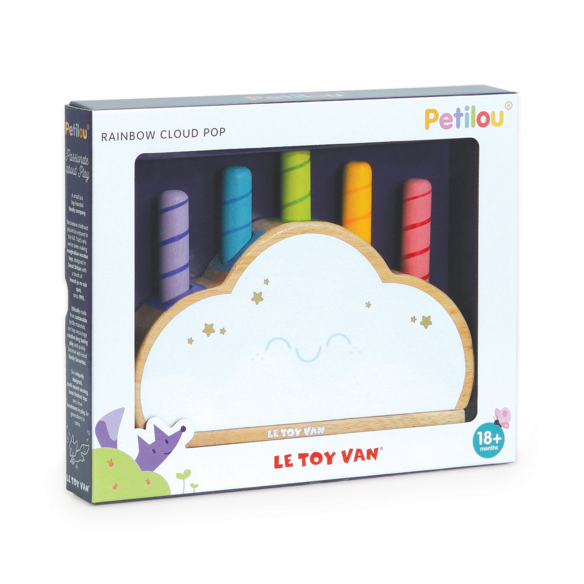 PL133 - Rainbow Cloud pop