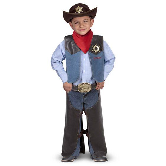 4273 Cowboy Role Play Costume Set 3-5