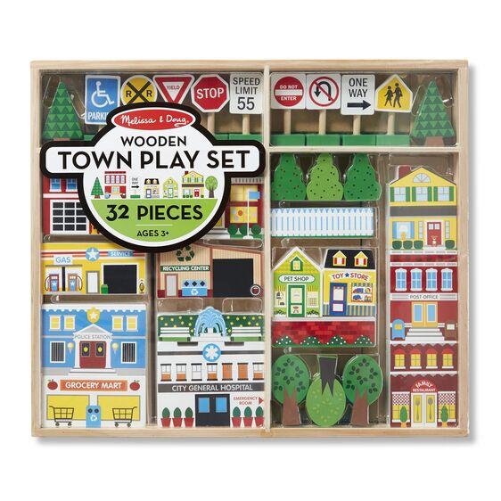 4796 Wooden Town Play Set 3+