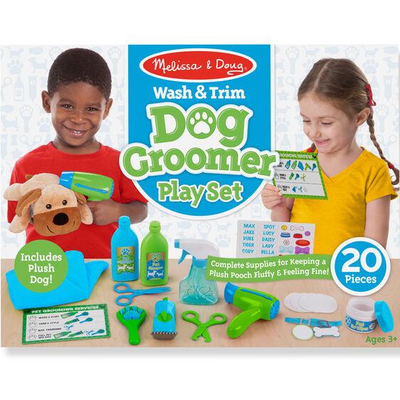 8568 - Wash & Trim Dog Groomer Play Set 3+