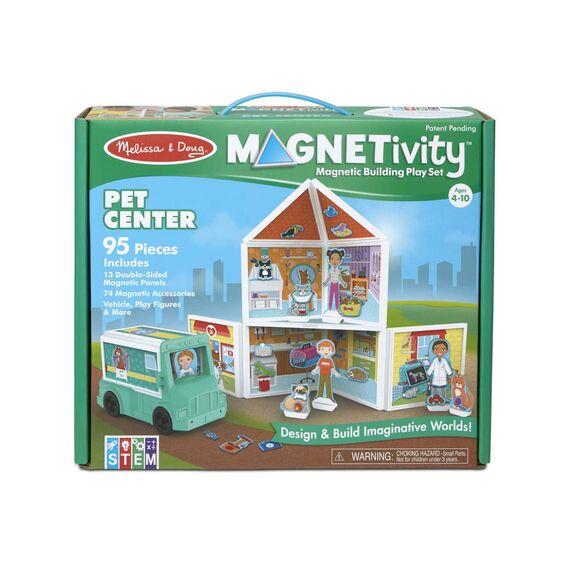 30651 Magnetivity Magnetic Building Play Set - Pet Center 4+