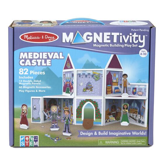 30662 Magnetivity Magnetic Building Play Set - Medieval Castle 4+