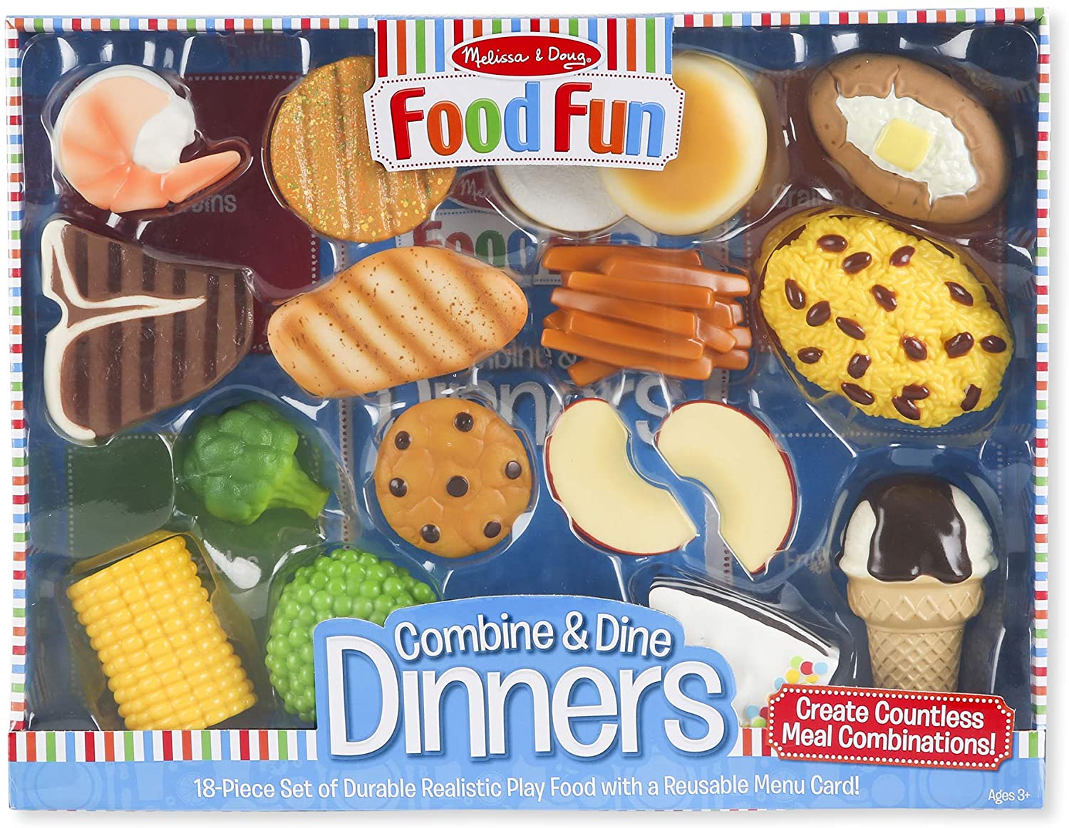 8268 Food Fun Combine & Dine Dinners - Blue