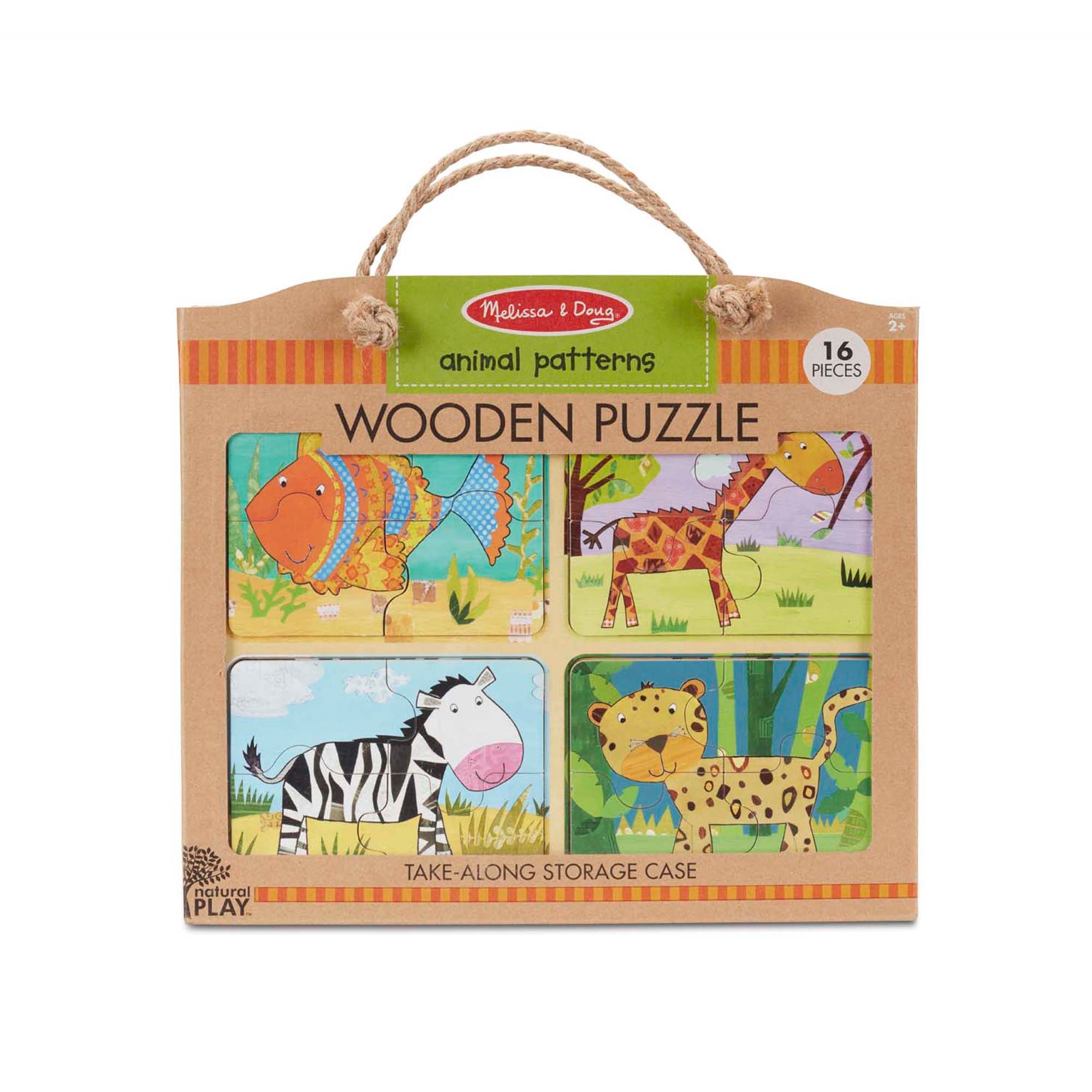 NP Wooden Puzzle: Animal Patterns
