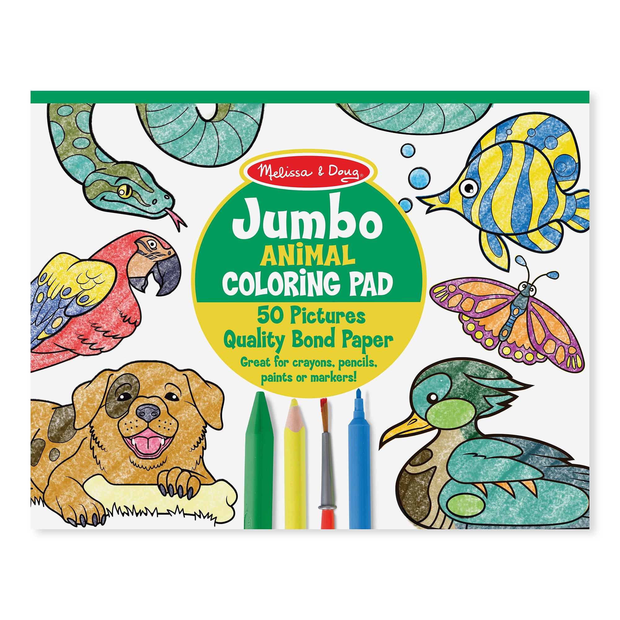 14200 - Jumbo Coloring Pad - Animal