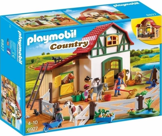 281 6927 - J! Playmobil Country Pony Farm 5+