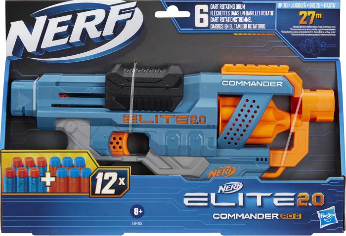 285 E9485 - Nerf Elite 2.0 Commander Rd 6 - 8+