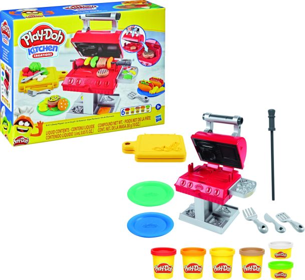 285 F0652 - Play-Doh Grill n Stamp Playset 3+