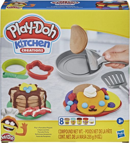 285 F1279 - Play-Doh Flip n Pancakes Playset 3+