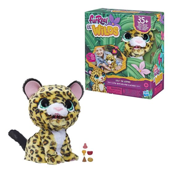 285 F4394 - J! Furreal Lil Wilds Lolly The Leopard 4+