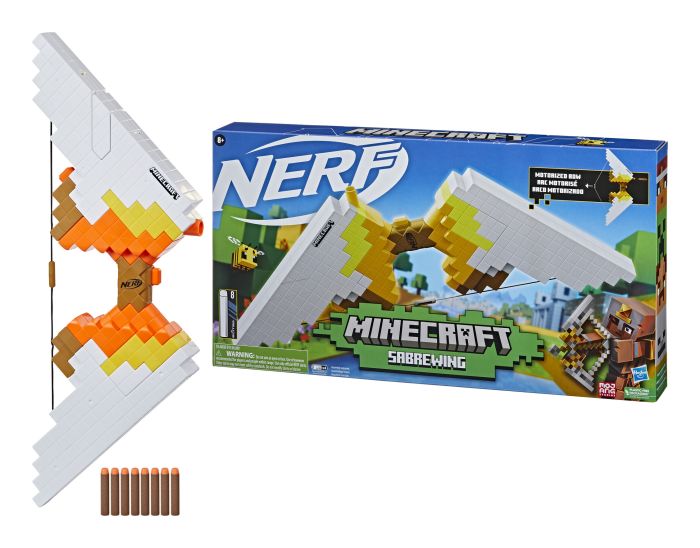285 F4733 - J! Nerf Minecraft Sabrewing 8+