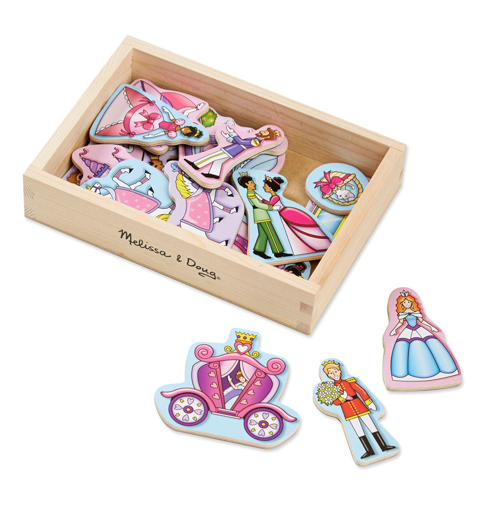 9278 - Wooden Princess Magnets - 2Years+