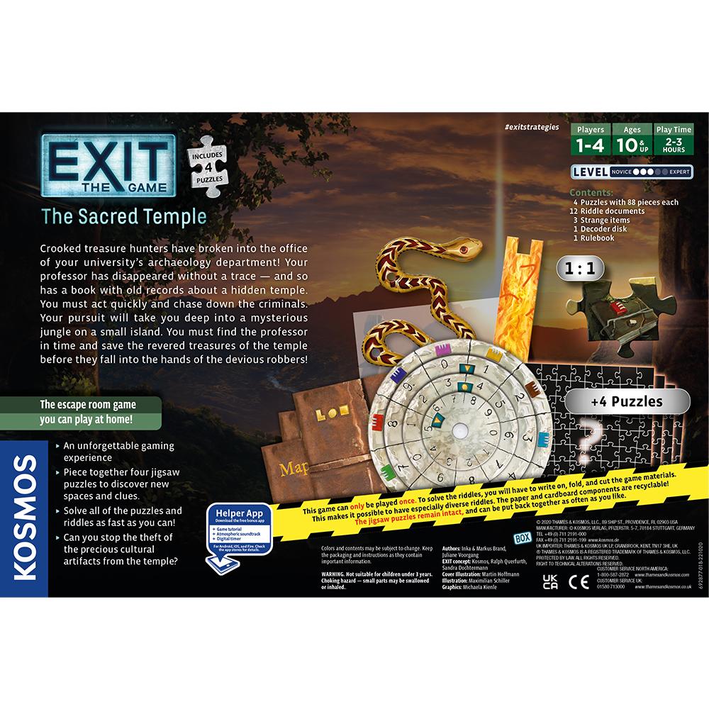 692877 Exit Puzzle The Sacred Temple