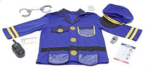Police Officer Role Play Costume Set 3-6 Years