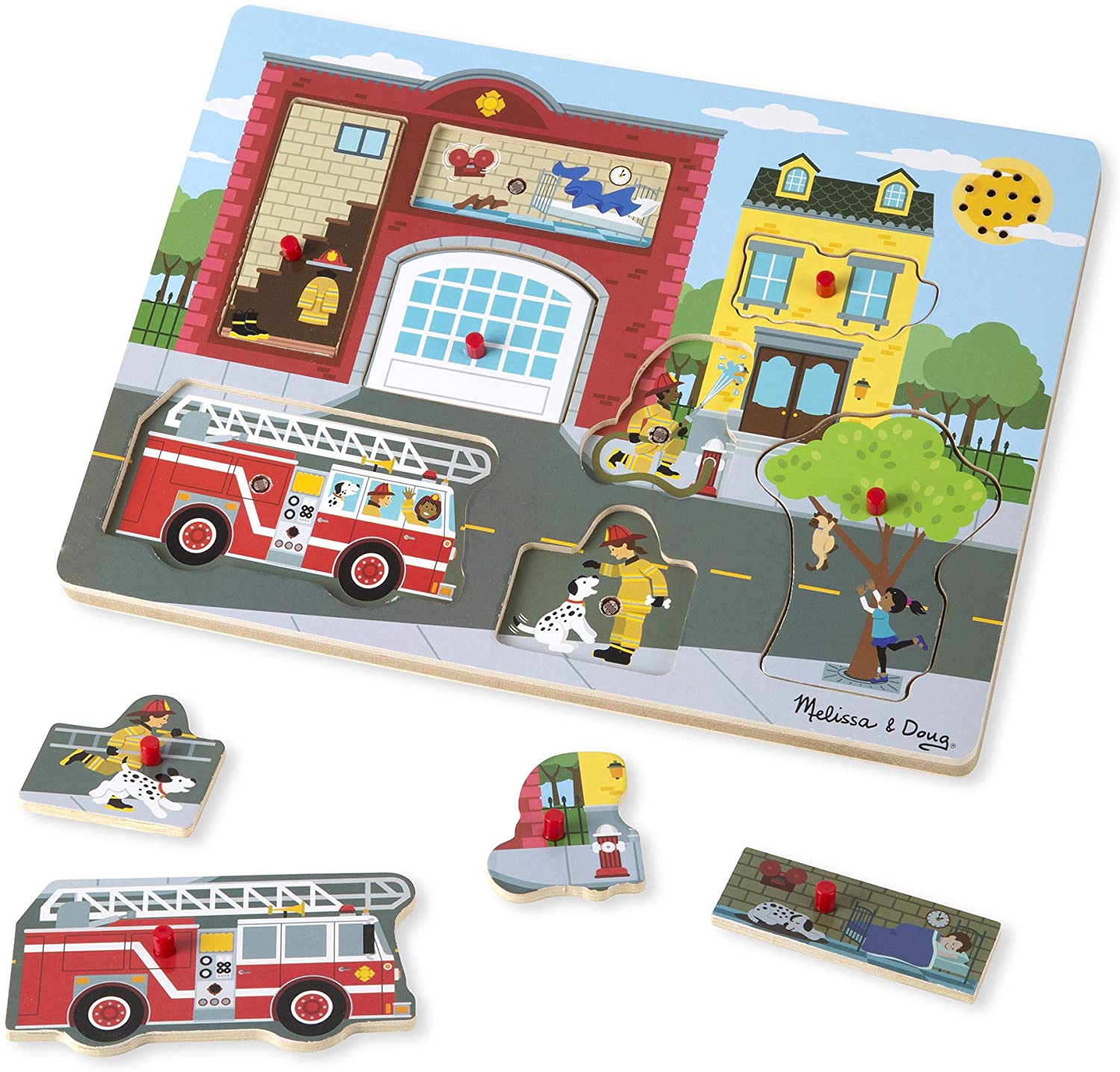 Around the Fire Station Sound Puzzle