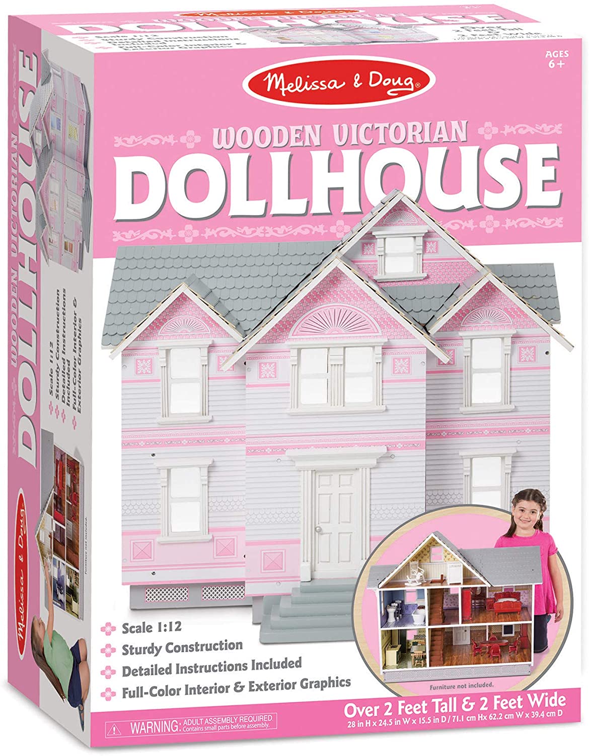 4504 Victorian Dollhouse 6+