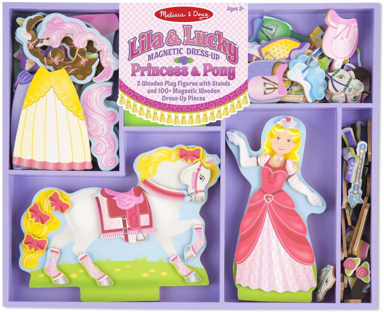 9281 - Lila & lucky Magnetic Dress-Up Set - 3Years+