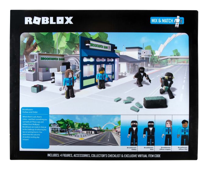 888 ROB0689 - J! Roblox - Brookhaven: Outlaw and Order 8+