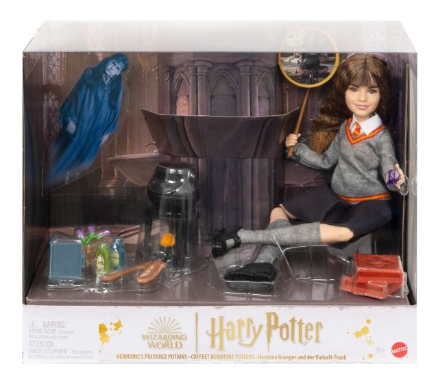 900 HHH65 - J! Harry Potter Hermione Polyjuice Potions Doll 6+