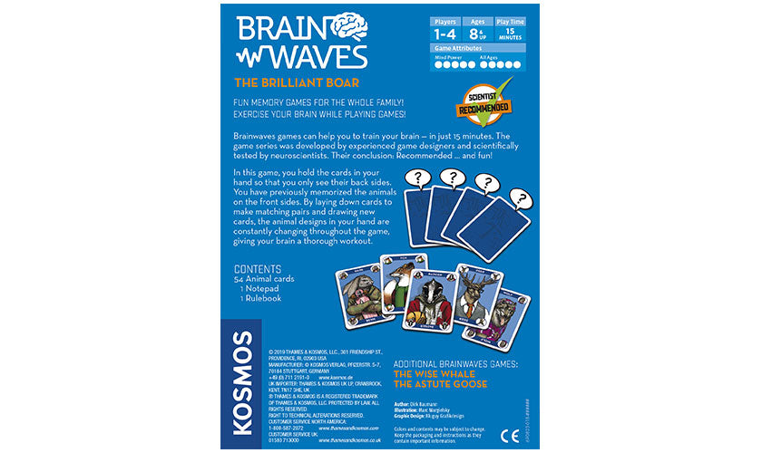 690823 Brain Waves: The Brilliant Boar 8+