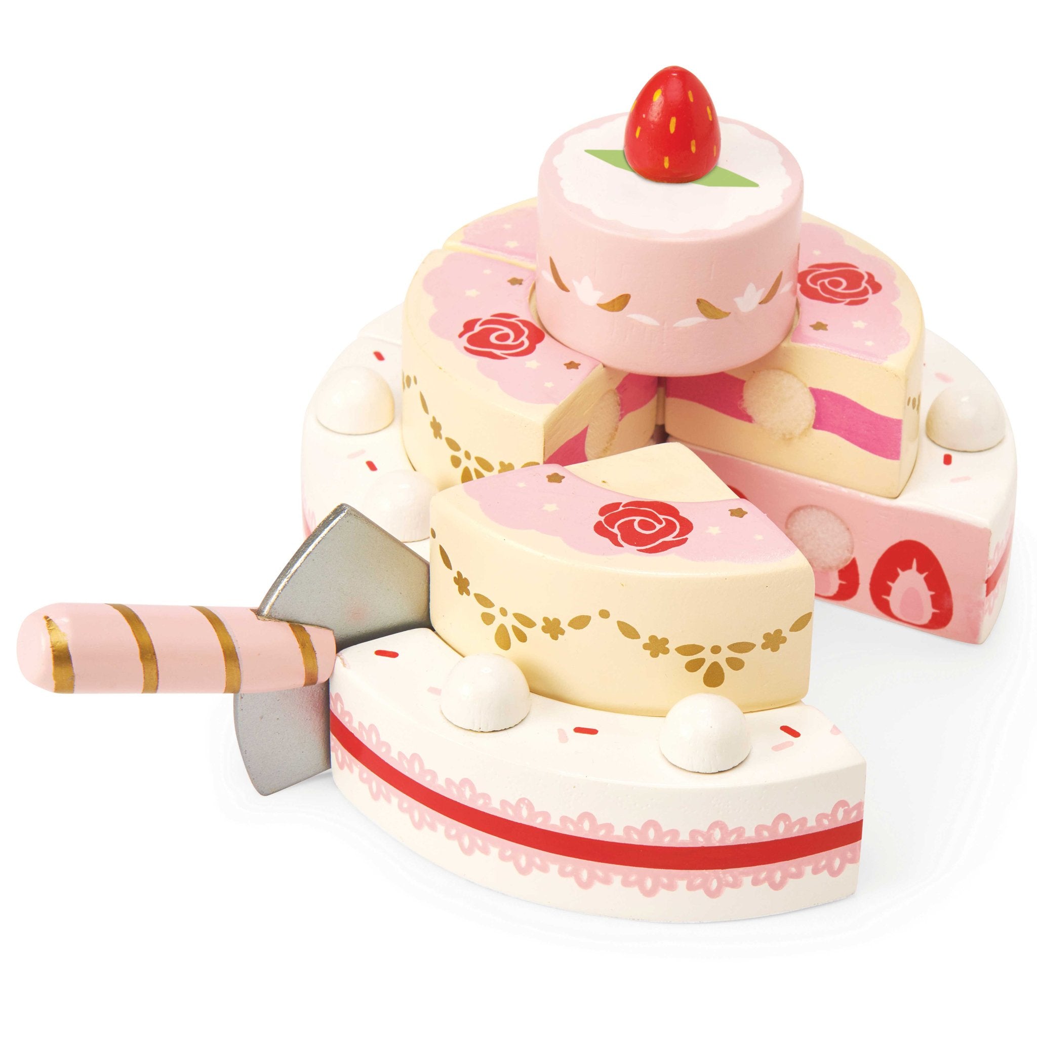 TV329 - Strawberry Wedding Cake