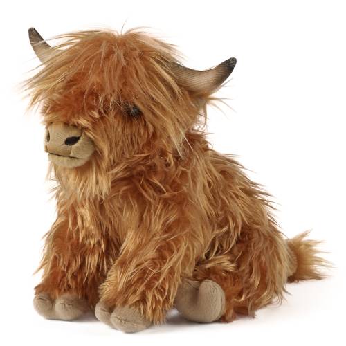 AN341 - LIVING NATURE Highland Cow Large with Sound